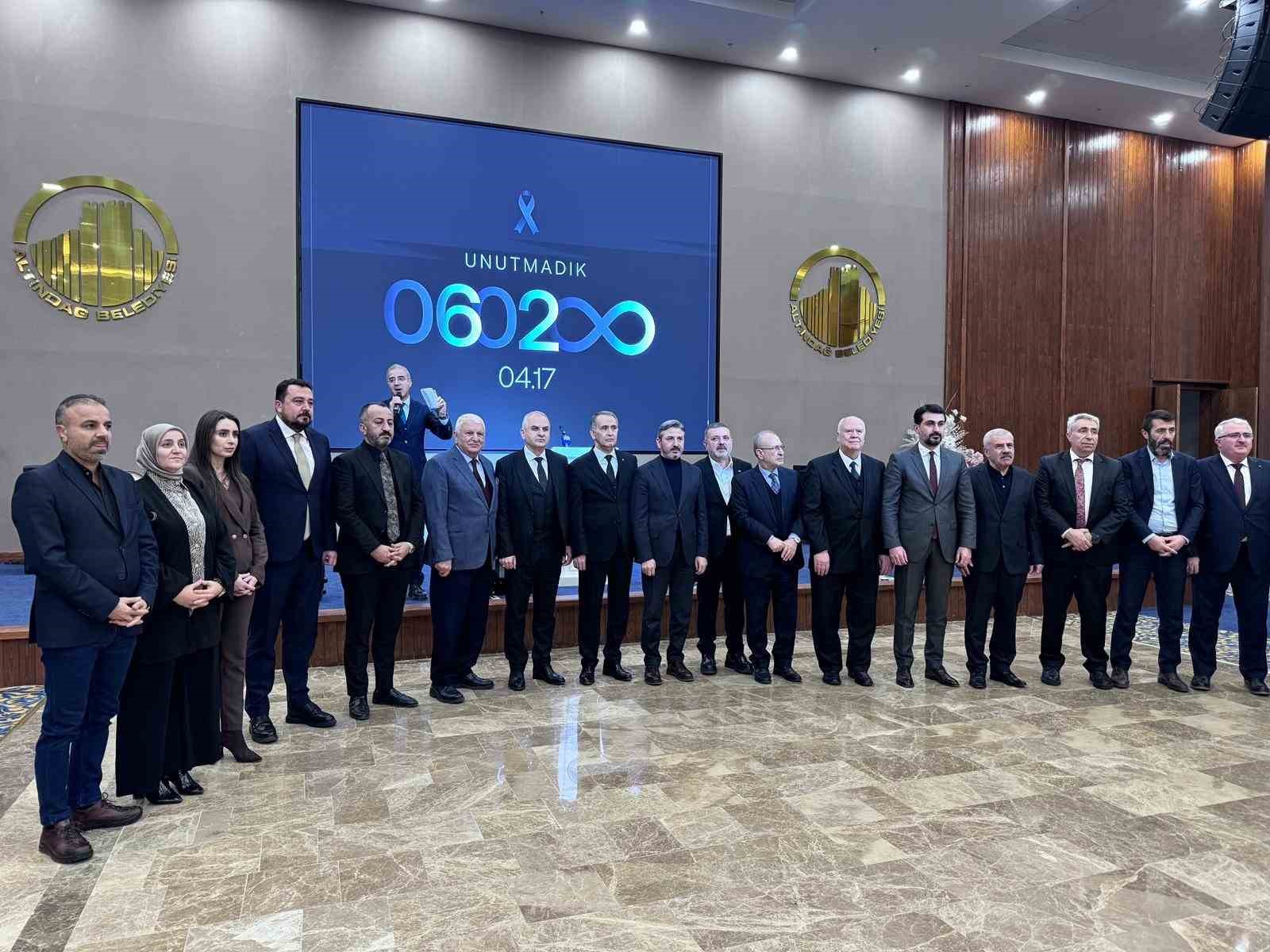 Ankara’da 6 Şubat depremlerinde hayatını kaybedenler dualarla anıldı
