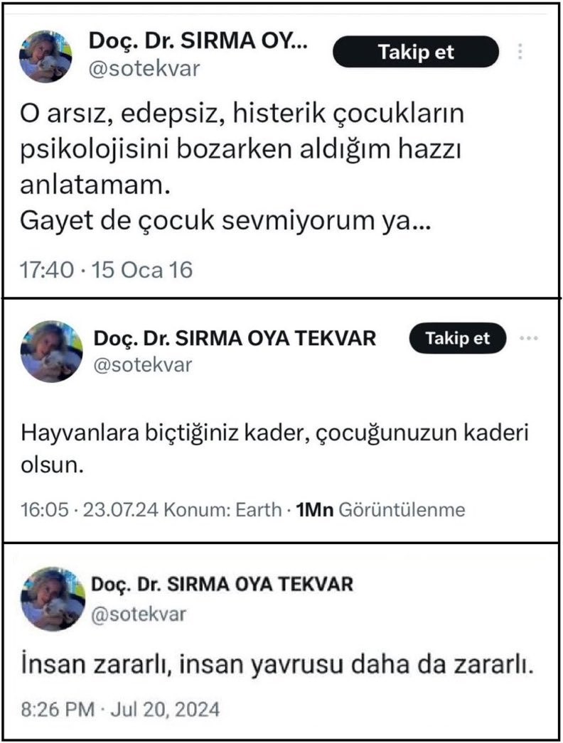 Ankara’da akademisyenin çocukları hedef alan paylaşımlarına tepki
