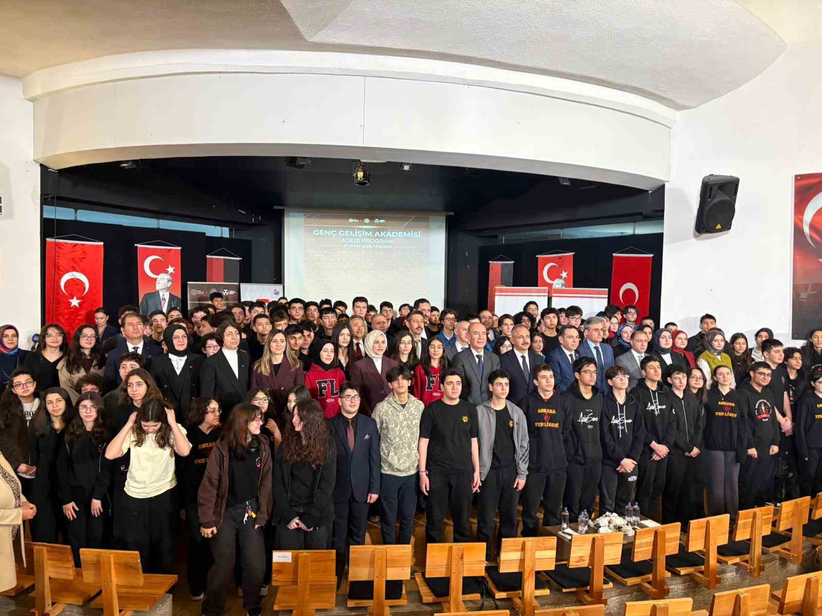 Ankara’da "Genç Gelişim Akademisi Programı" başlıyor
