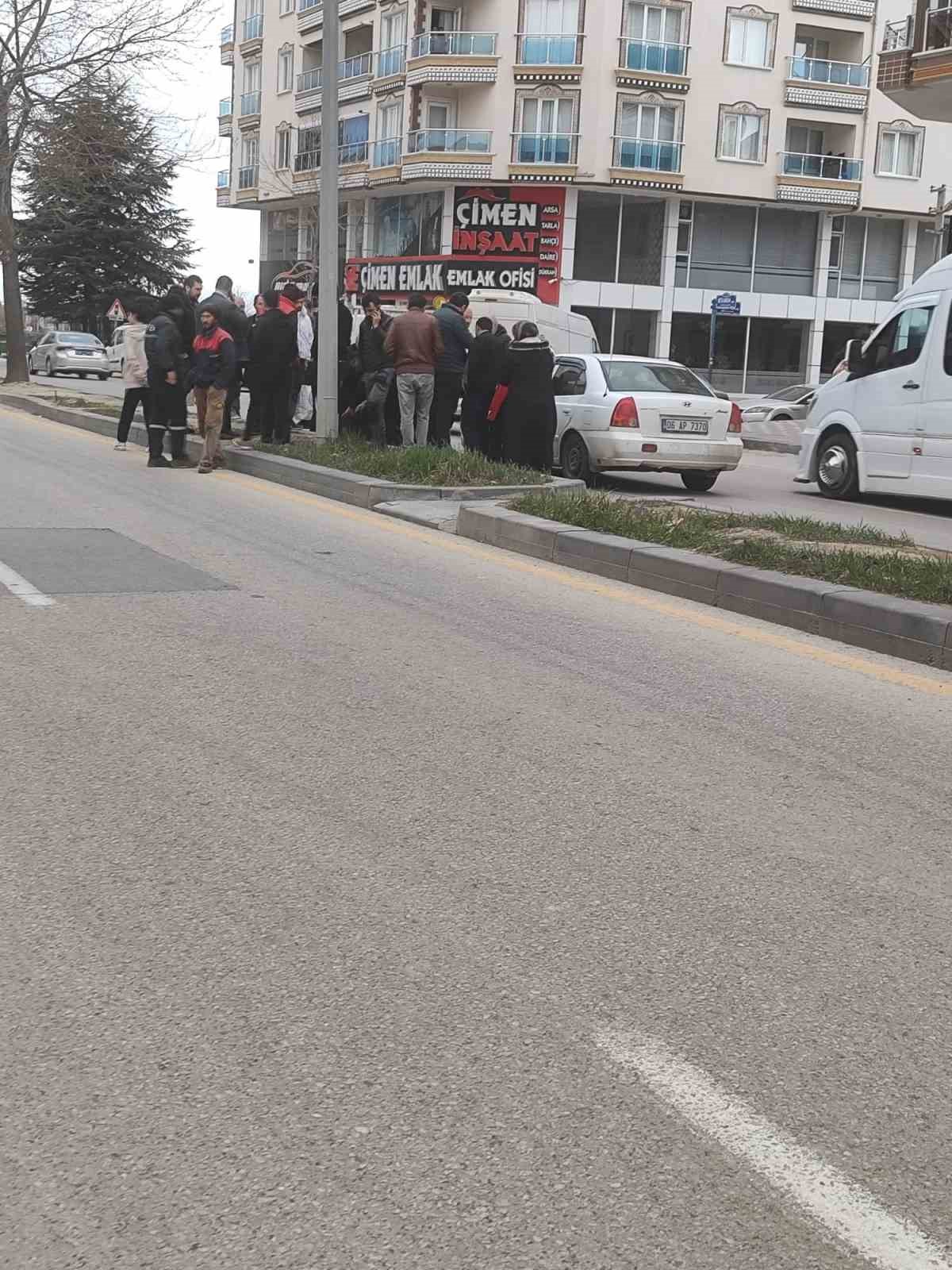 Ankara’da otomobilin çarptığı yaya yaralandı
