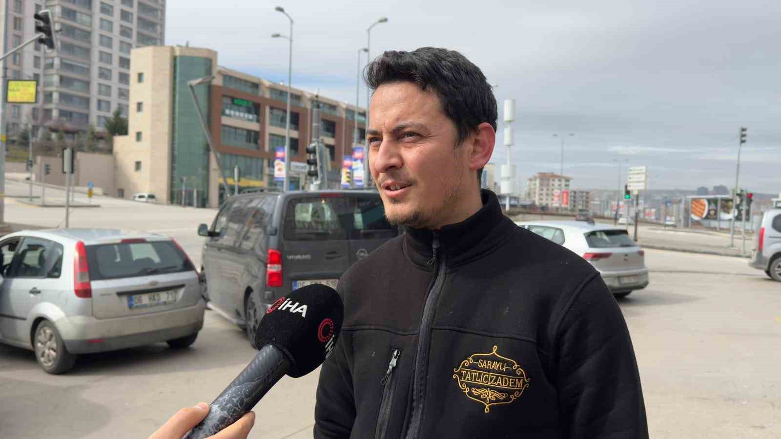 Ankara’da otomobilin dükkana girmesiyle ilgili konuşan çalışan o anları anlattı
