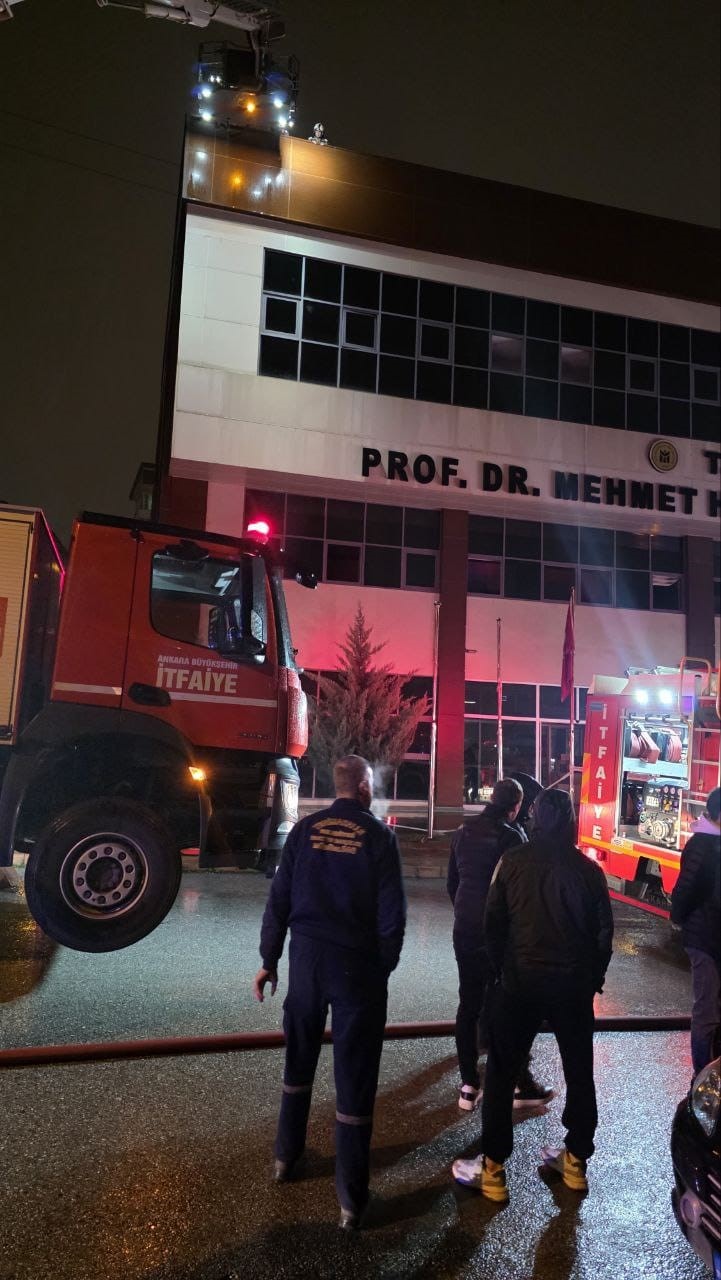 Ankara’da saunada çıkan yangın söndürüldü
