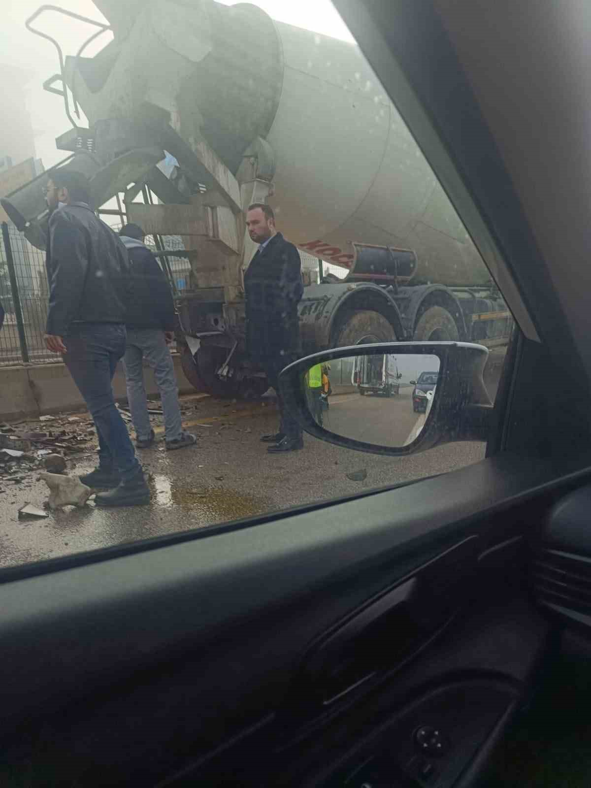 Ankara’da sis kazaları da beraberinde getirdi: 5 yaralı
