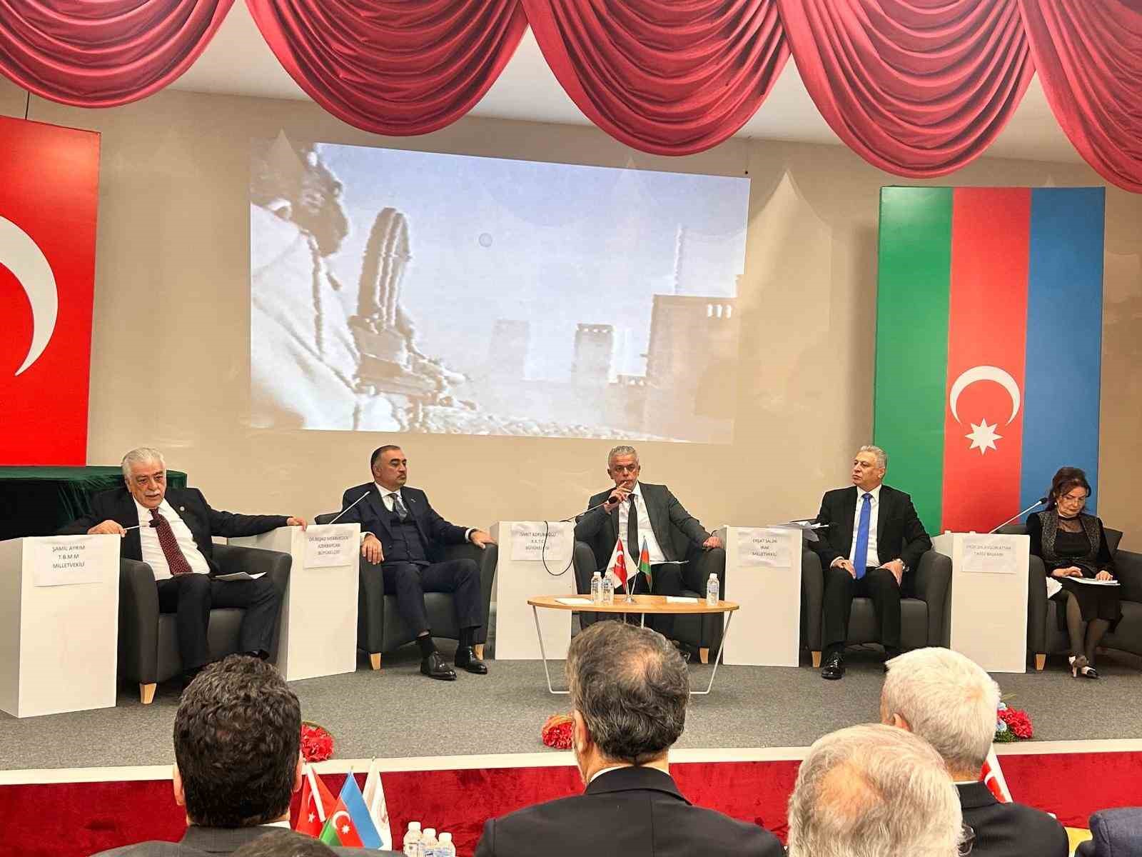 Ankara’da Türk dünyasının ortak acıları anıldı
