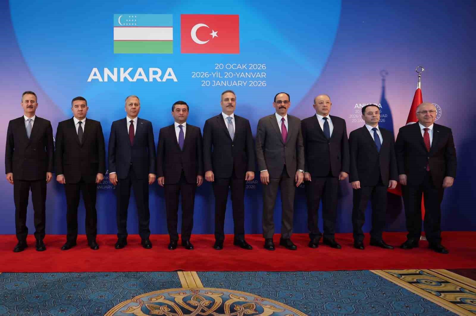 Ankara’da Türkiye-Özbekistan stratejik iş birliği masaya yatırıldı
