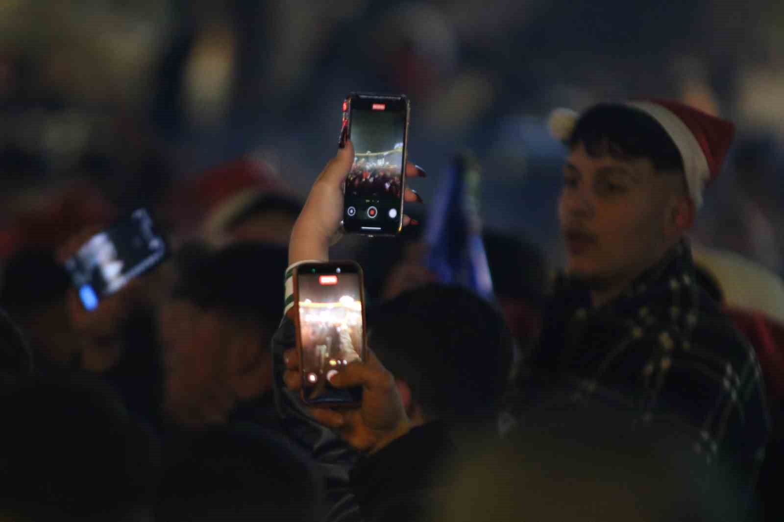Ankara’da yeni yıl coşkuyla karşılandı

