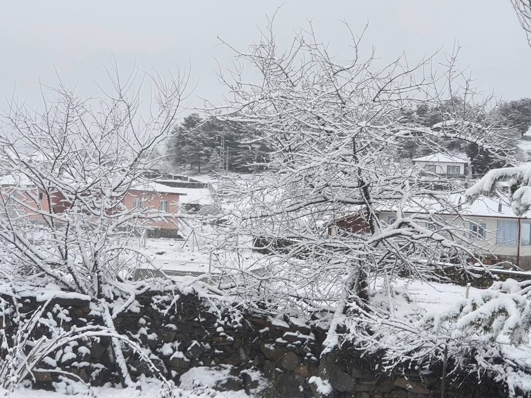 Ankara’ya nisan ayında kar yağdı
