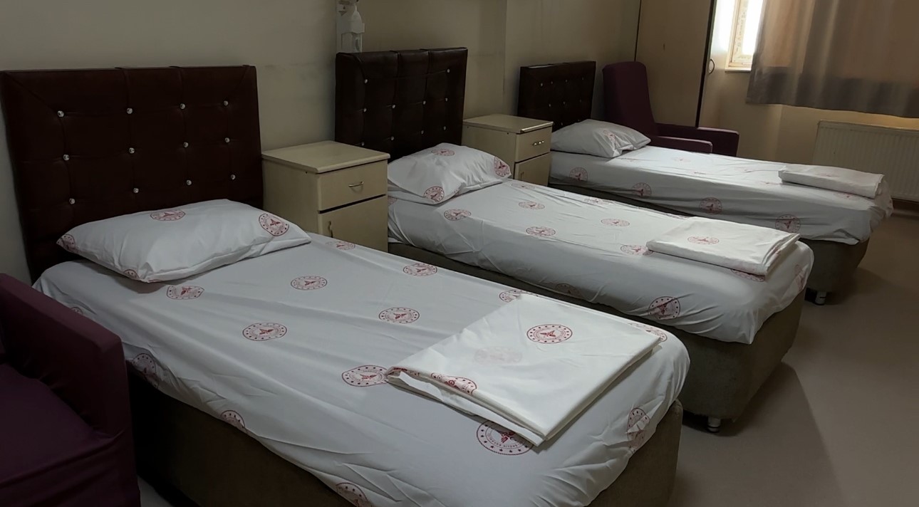 ‘Anne Oteli’ zorlu kış şartlarında hastalar için sıcak bir yuva oldu
