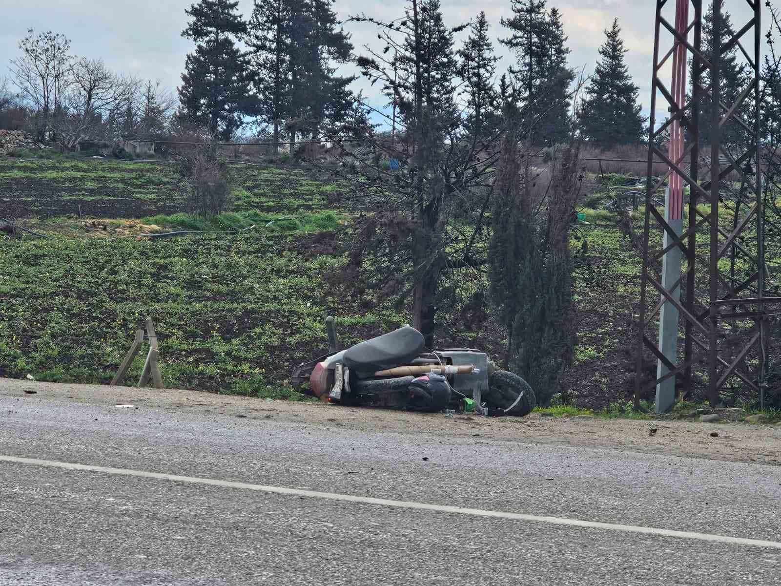 Antakya’da otomobille çarpışan motosikletin sürücüsü hayatını kaybetti
