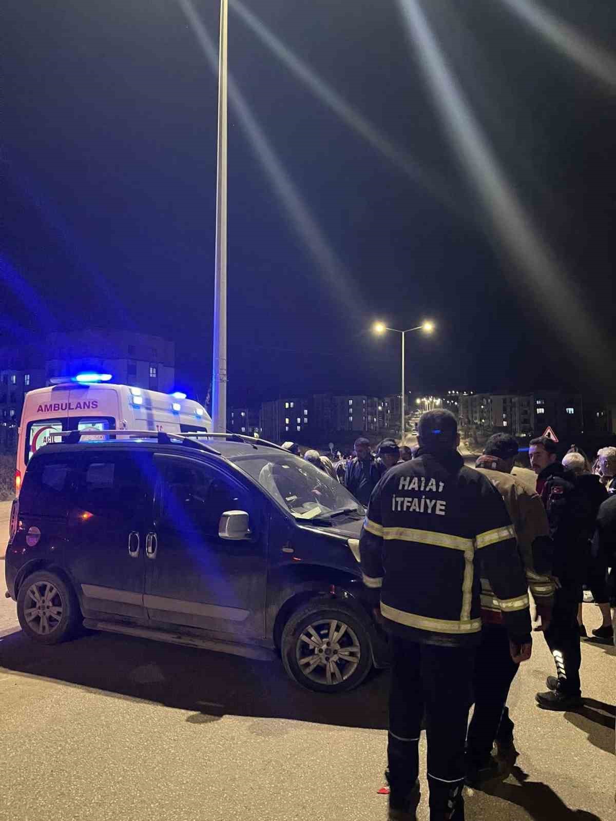 Antakya’da trafik kazası: 2 yaralı

