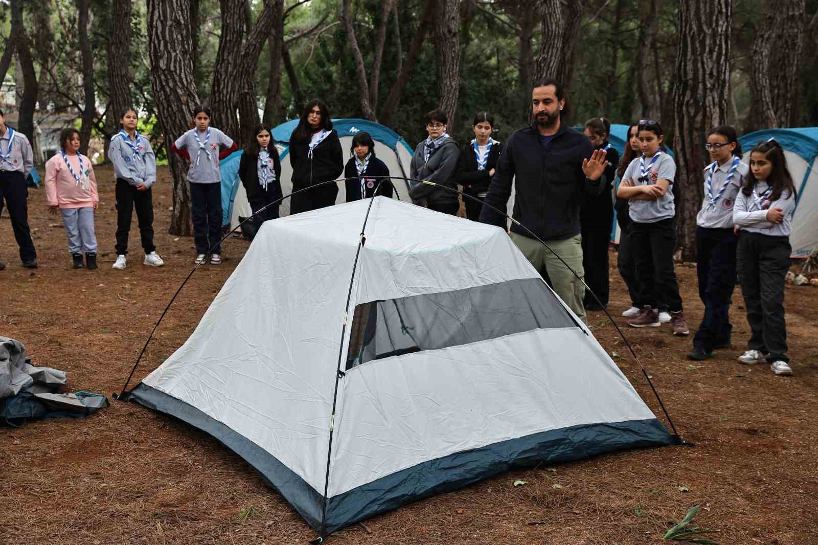 Antalya Büyükşehir Belediyesi izcileri kaynaşma kampında buluştu
