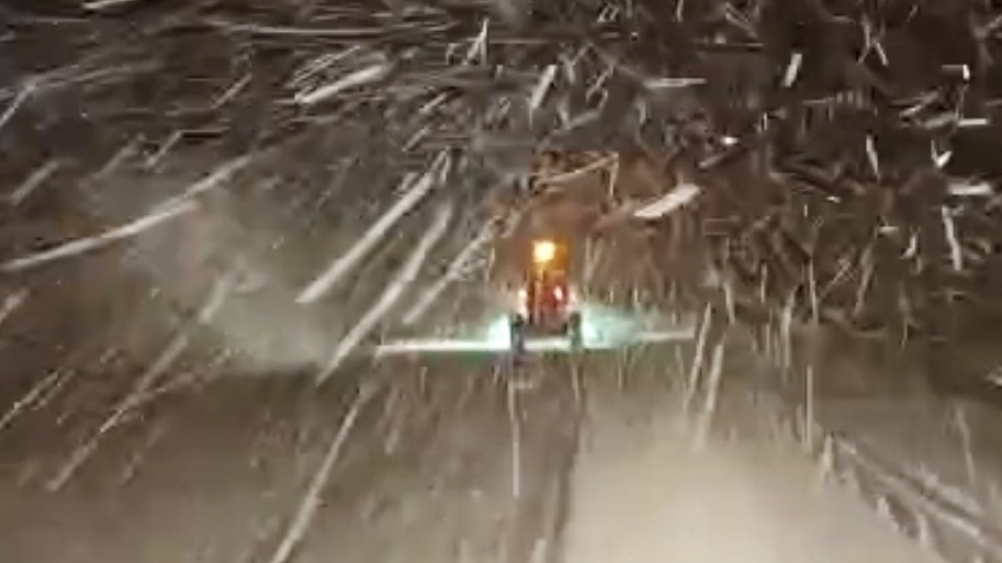 Antalya-Konya karayolunda kar yağışı başladı
