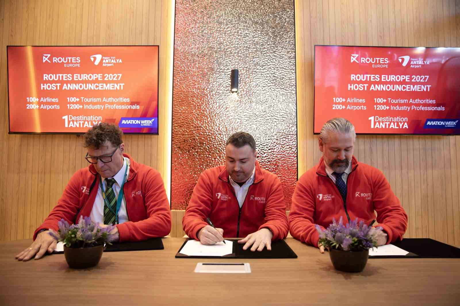 Antalya, Routes Europe 2027’ye ev sahipliği yapacak
