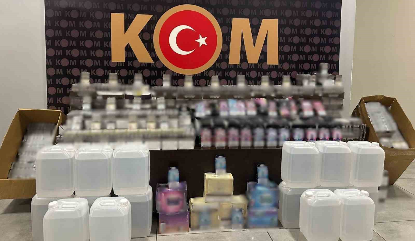 Antalya’da 1 haftada milyonlarca kaçak ürün ele geçirildi, 5 şahıs tutuklandı
