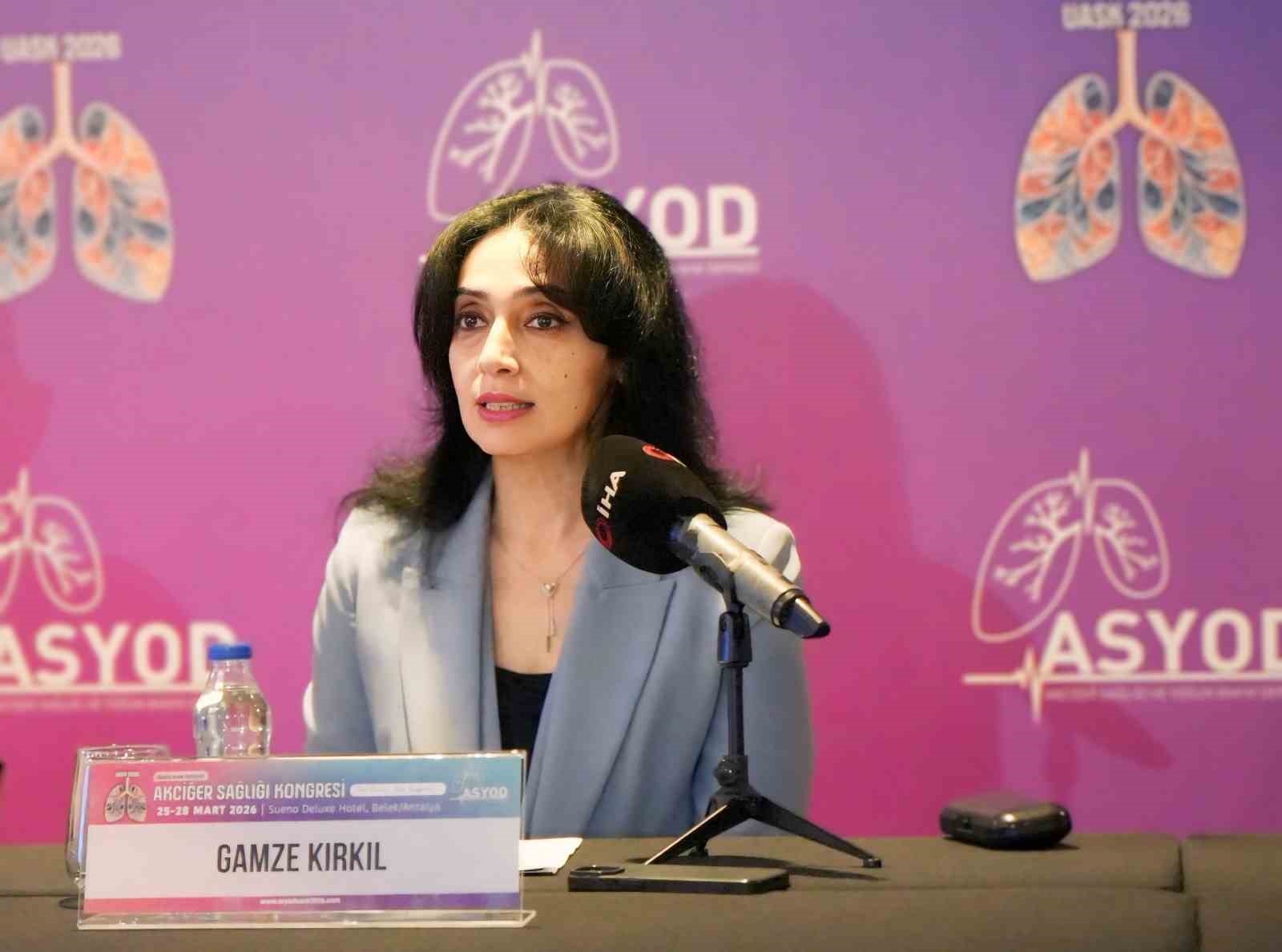 Antalya’da akciğer sağlığı kongresi başladı: "Solunum hastalıkları başlıca mortalite nedeni"
