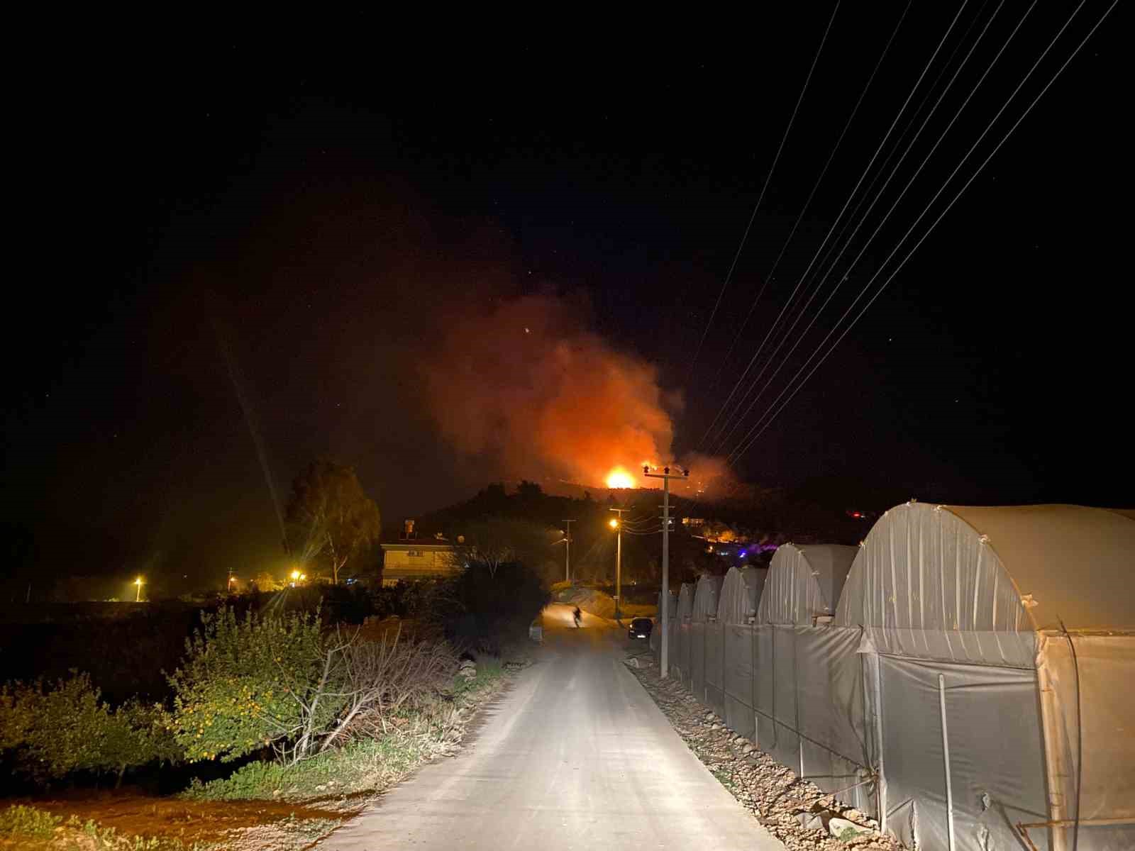 Antalya’da orman yangını
