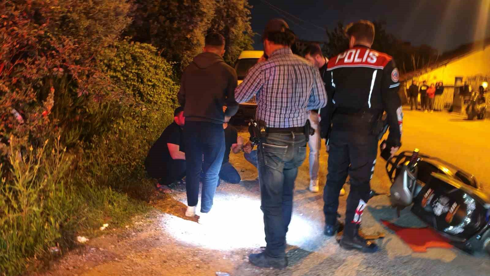 Antalya’da ’taralı’ kavga: 1 yaralı
