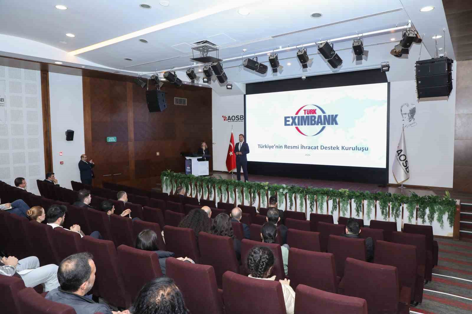 AOSB’de ihracatın yol haritası çizildi
