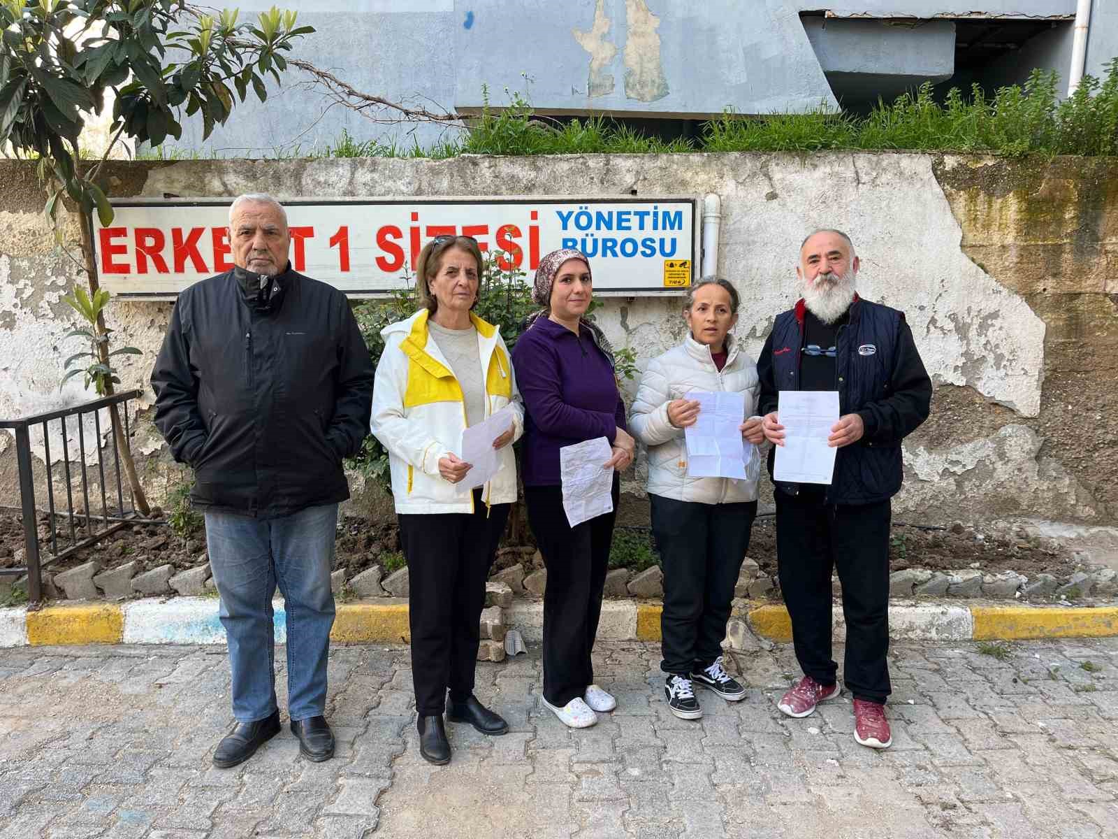 Apartman sakinlerine ’raporlu’ zulüm
