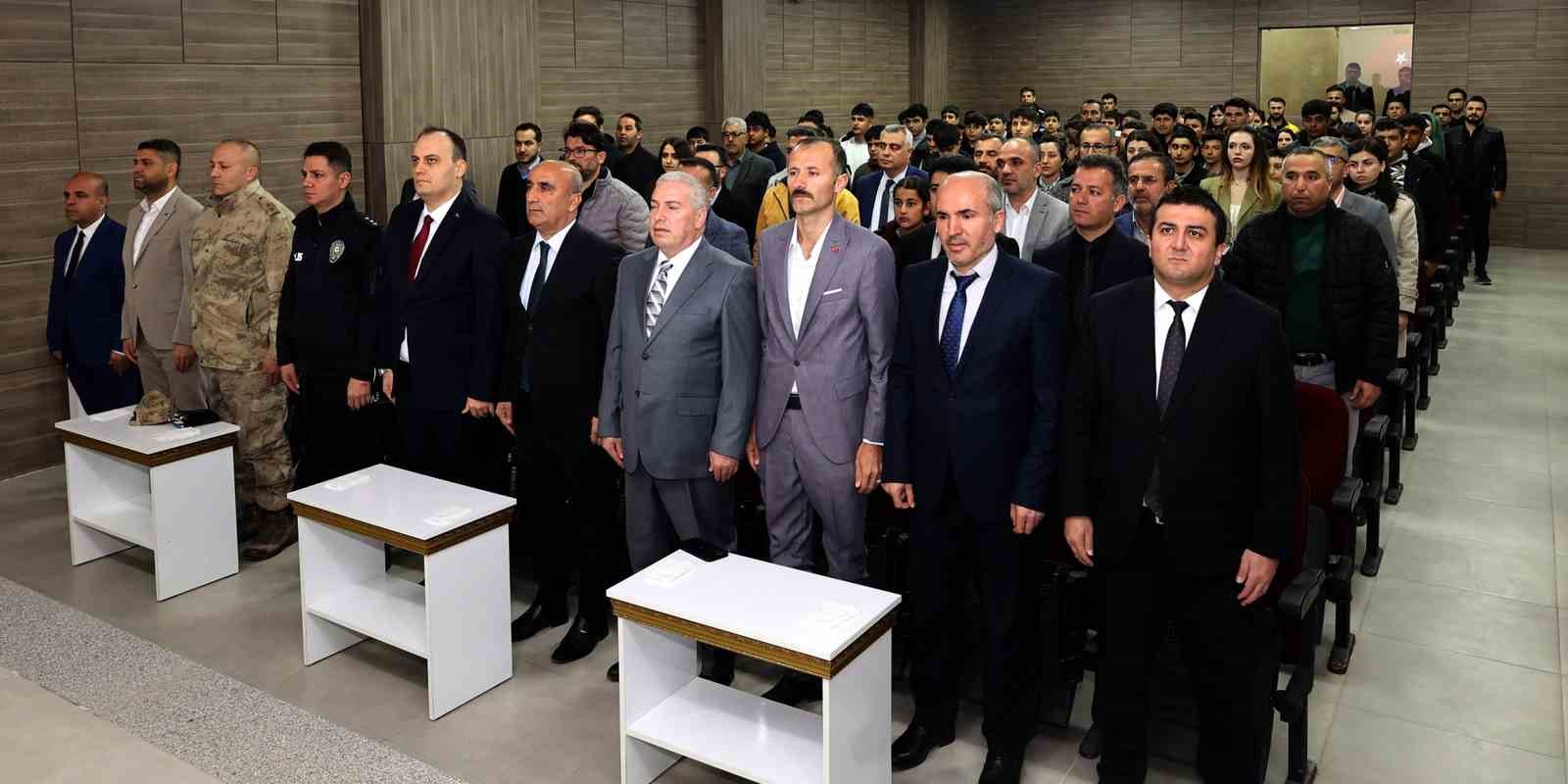 Araban’da İstiklal Marşı’nın Kabulünün 105. yıl dönümü kutlandı
