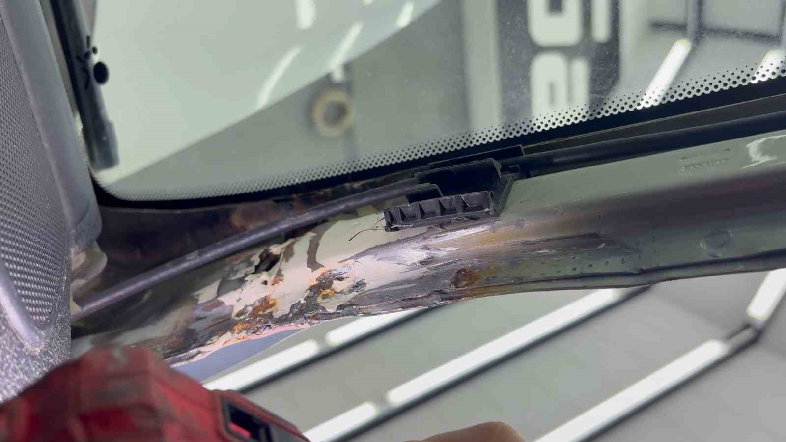 Aracını satmak isterken podyenin farklı bir araca ait olduğunu öğrendi
