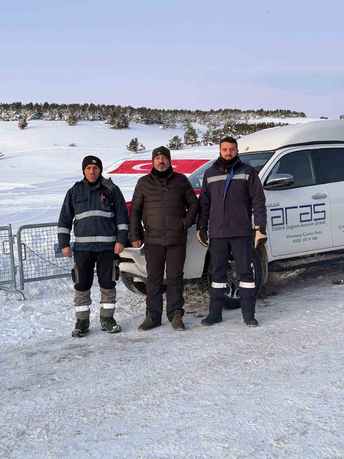 Aras EDAŞ, "Sarıkamış harekâtı" töreninde sahadaydı
