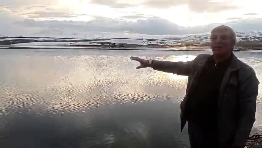 Aras Nehri baharla birlikte coştu
