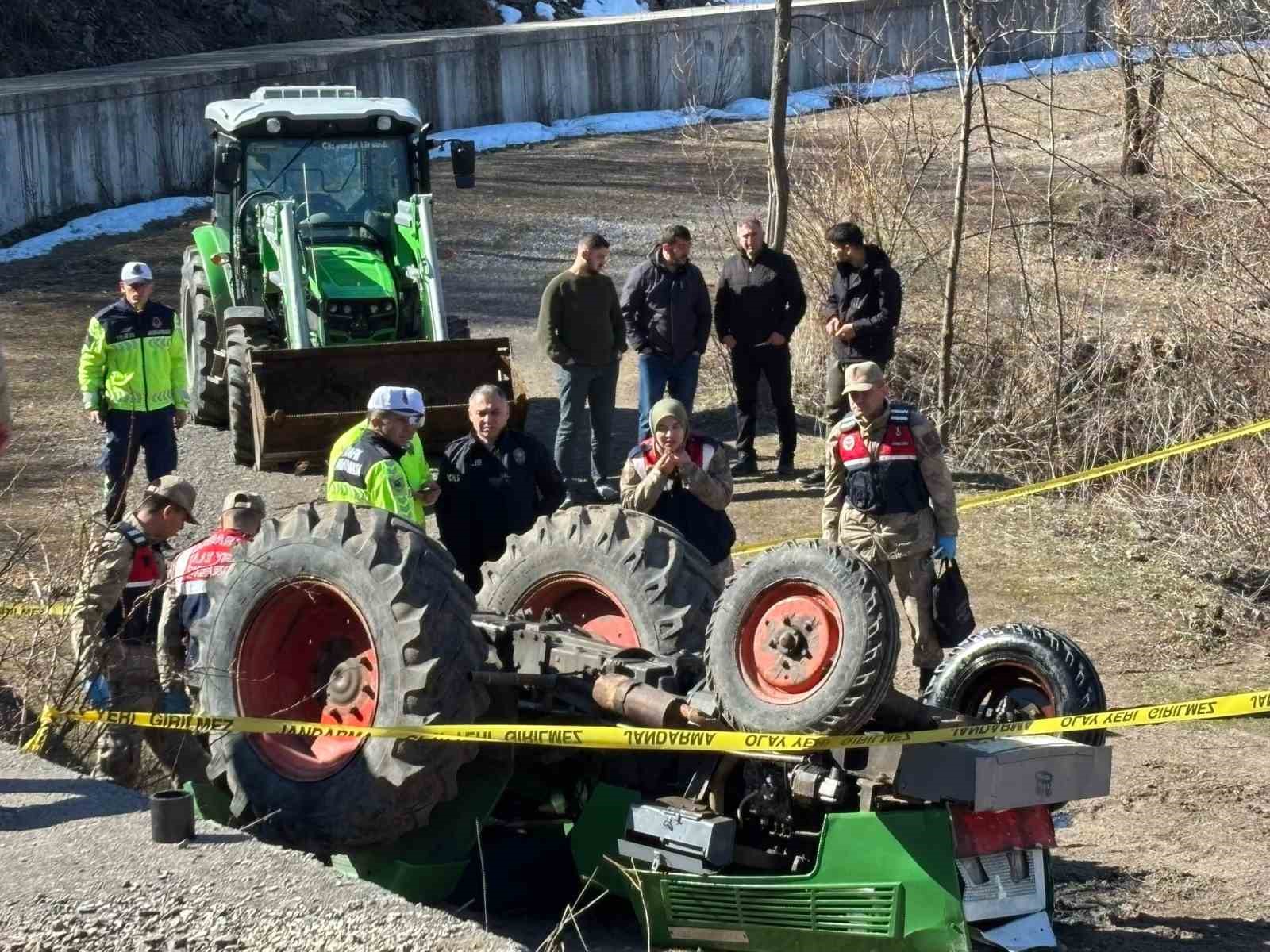 Ardahan’da traktör kazası; 1 ölü
