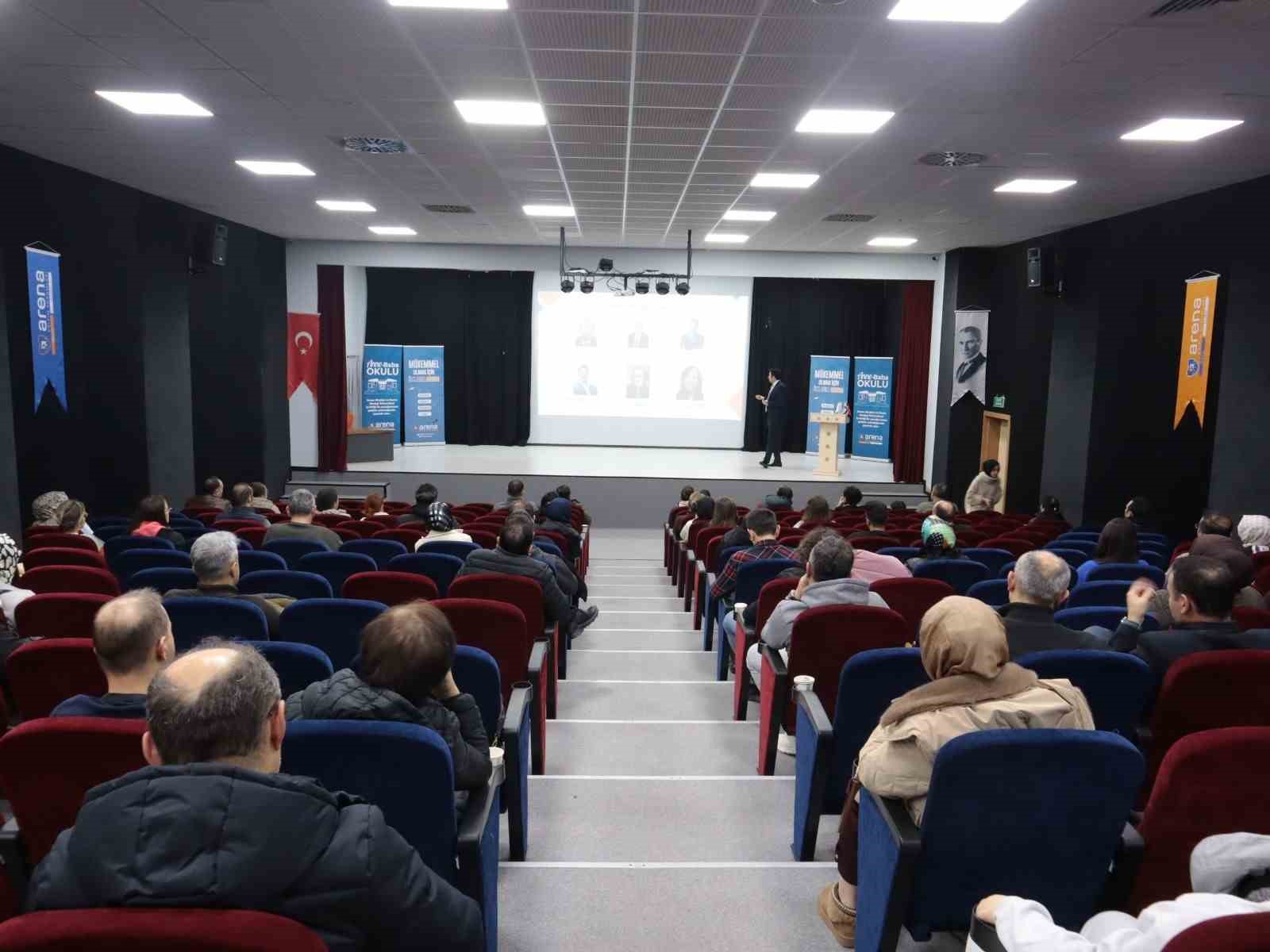 Arena bursluluk sınavına yoğun ilgi
