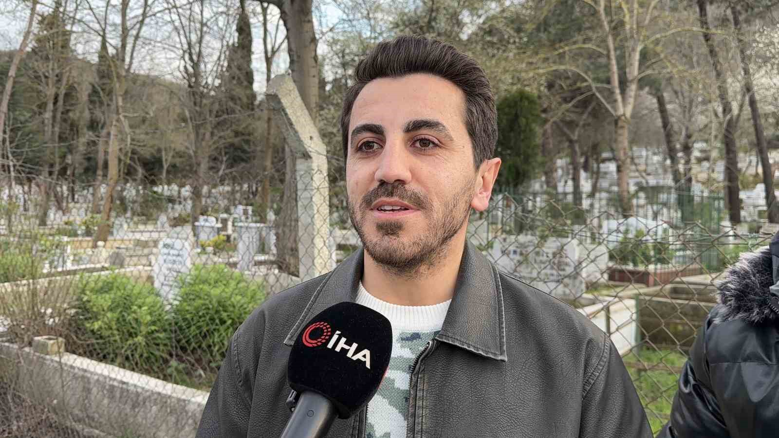 Arnavutköy’de mezarlık sular altında kaldı
