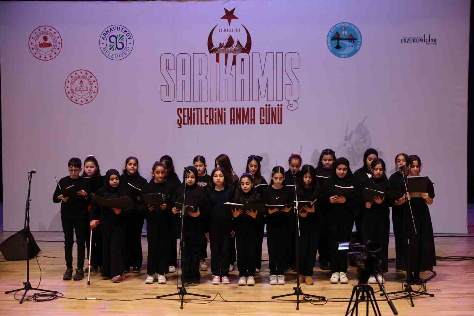 Arnavutköy’de Sarıkamış ruhu yeniden canlandı: Şehitler dualarla yad edildi
