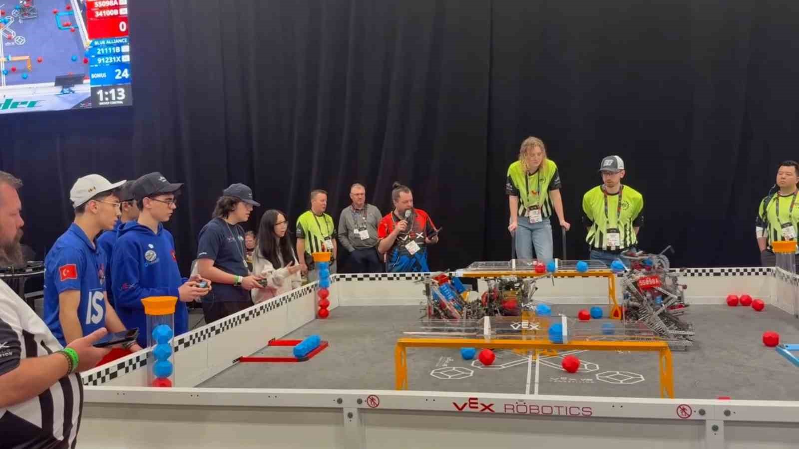 Arnavutköylü gençler ABD’de düzenlenen ‘Dünya Robot Şampiyonası’nda’ ülkemizi temsil etti
