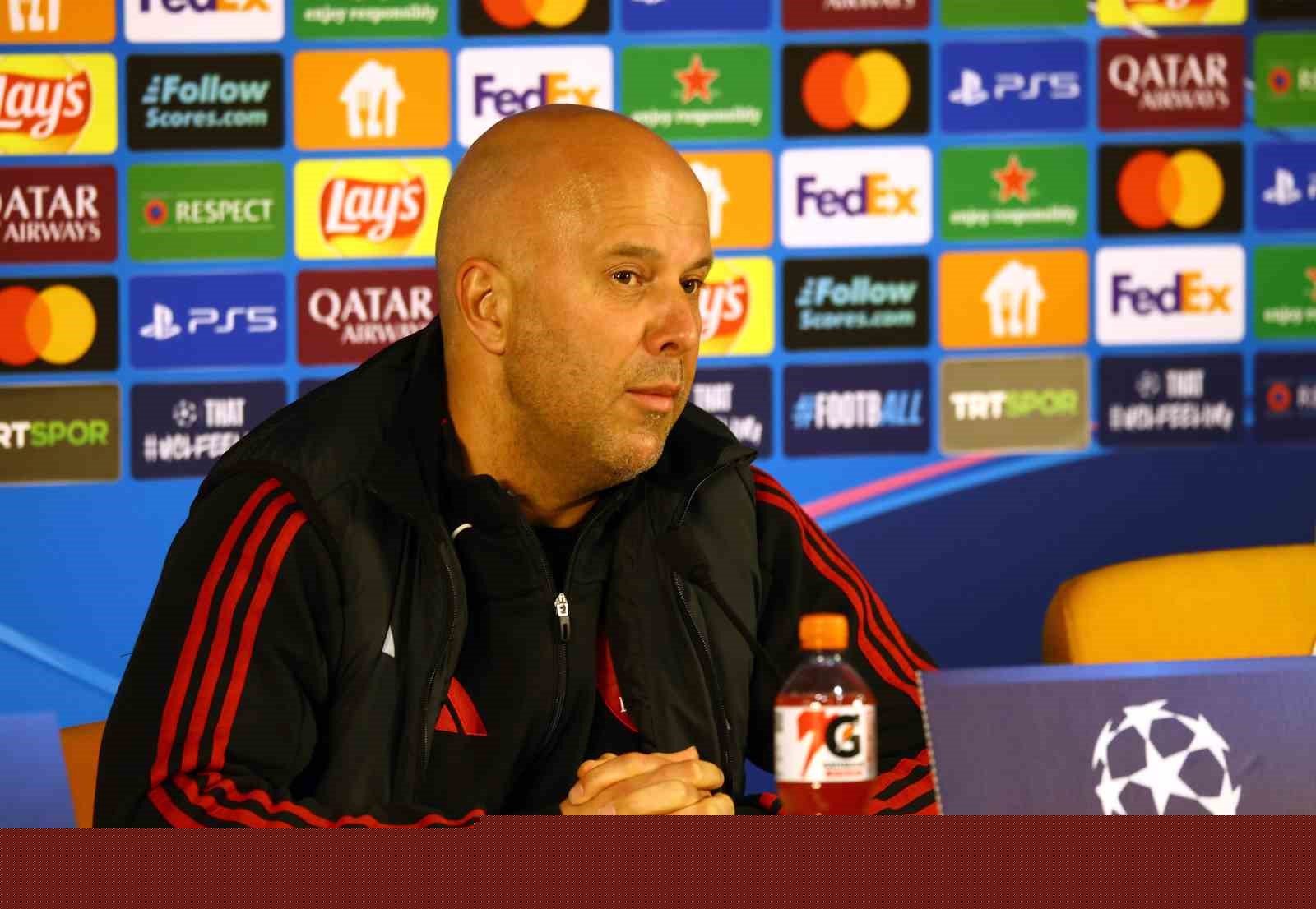 Arne Slot: "Yarın çok iyi olmamız lazım"
