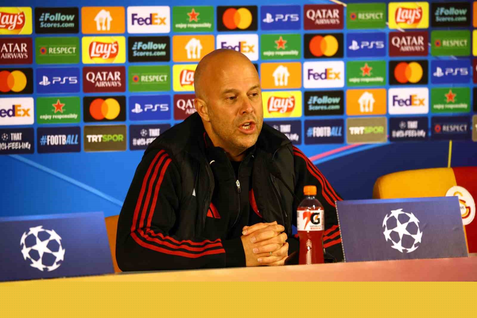 Arne Slot: "Yarın çok iyi olmamız lazım"
