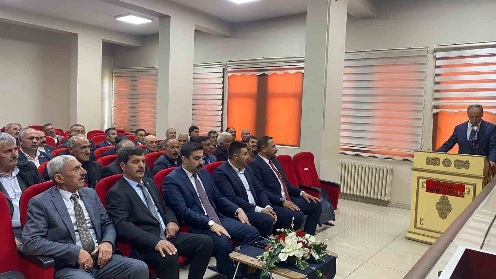 Arpaçay’da KHGB Mart Ayı Olağan Genel Kurul Toplantısı gerçekleştirildi
