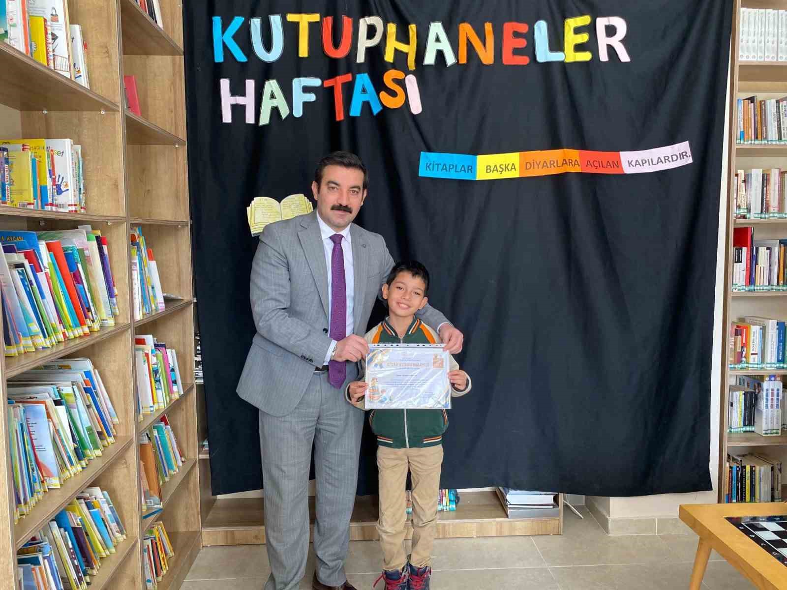 Arpaçay’da Kütüphane Haftası etkinliği
