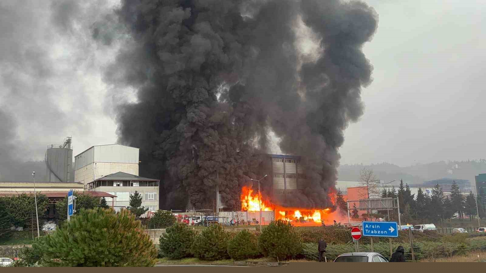 Arsin OSB Yönetim Kurulu Başkanı Sakarya: "Çok şükür şu anda bir can kaybı yok"
