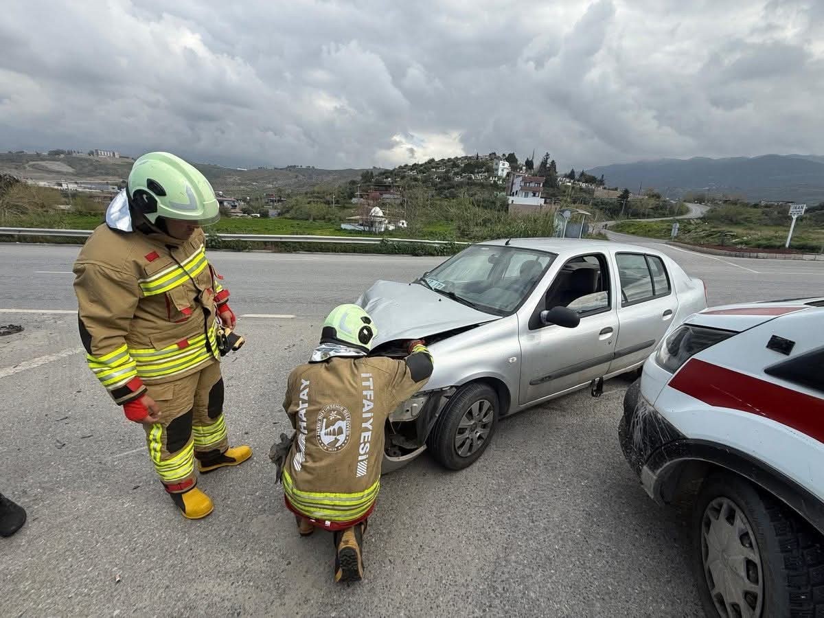 Arsuz’da trafik kazası: 1 yaralı
