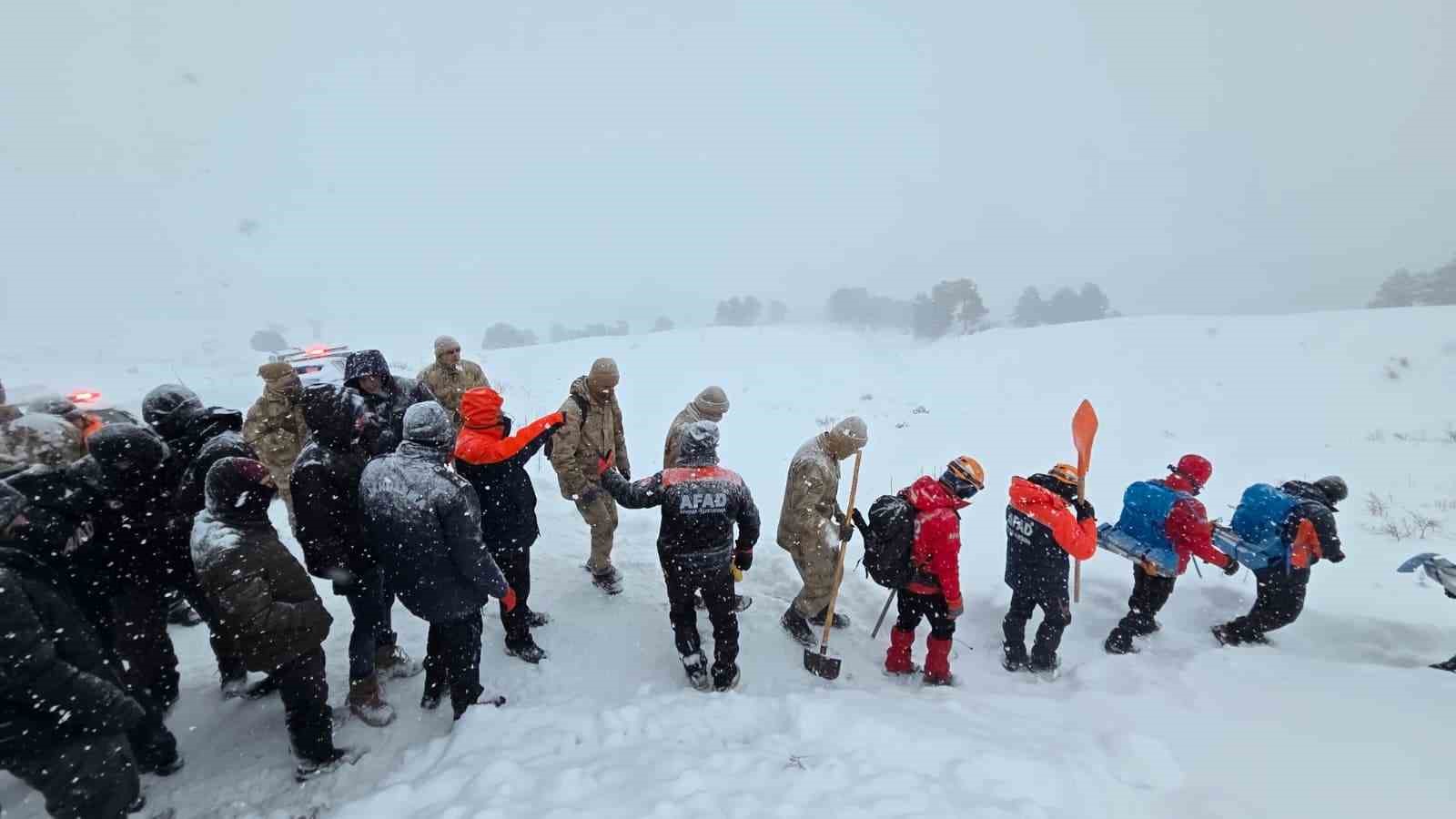 Artvin’de çığ altında kalan 3 çobandan birinin cansız bedenine ulaşıldı
