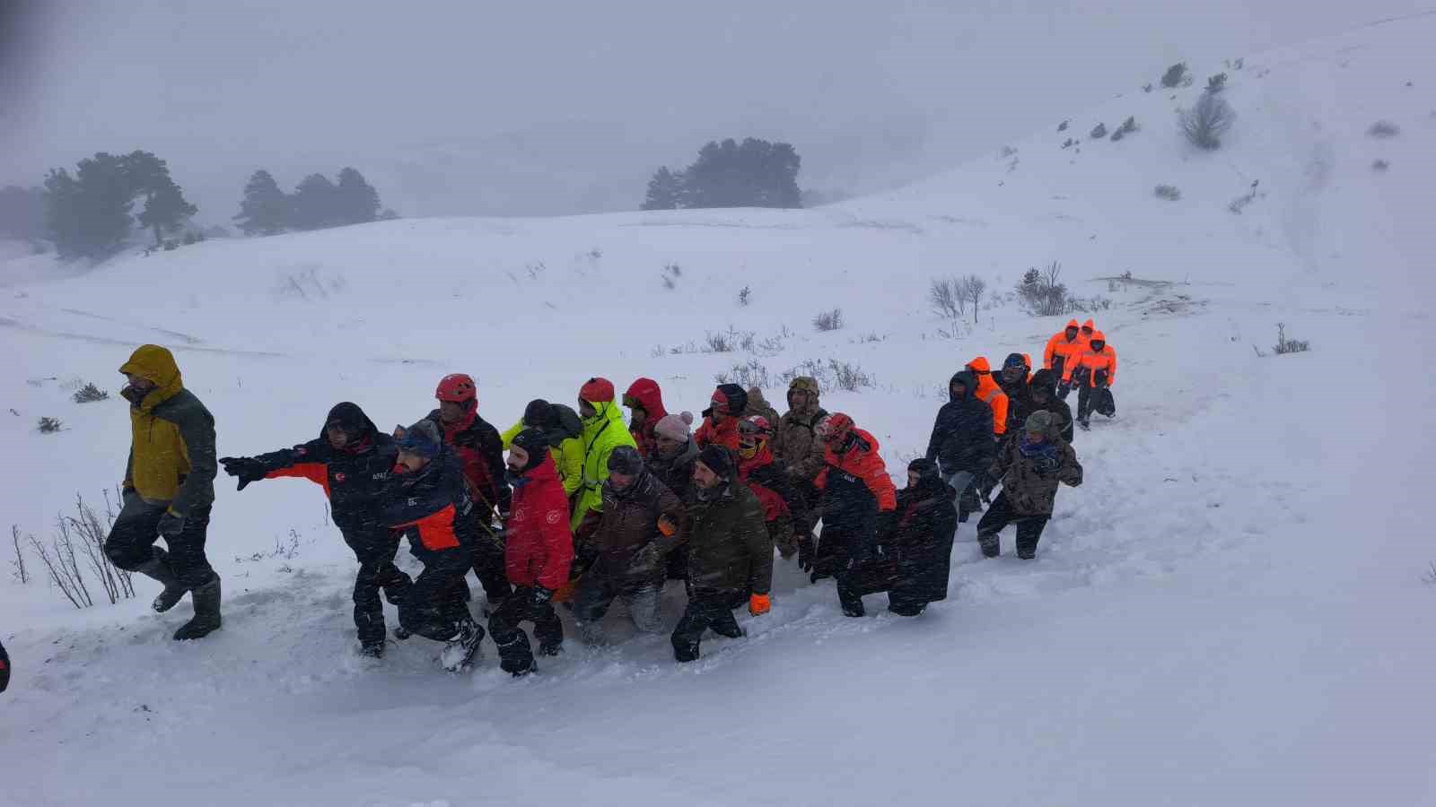 Artvin’de çığ altında kalan çobanlardan birinin daha cansız bedeni bulundu
