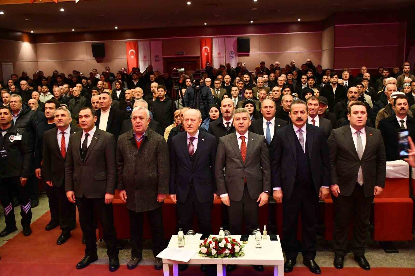 Artvin’de TOKİ kura çekimiyle bin 20 konutun hak sahipleri belirlendi
