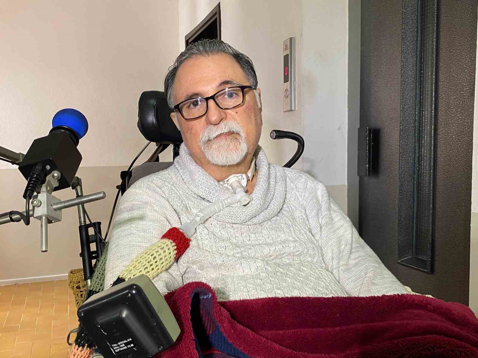 Asansör yönetmeliği değişti, kabin daraldı: ALS hastası doktor evine hapsoldu
