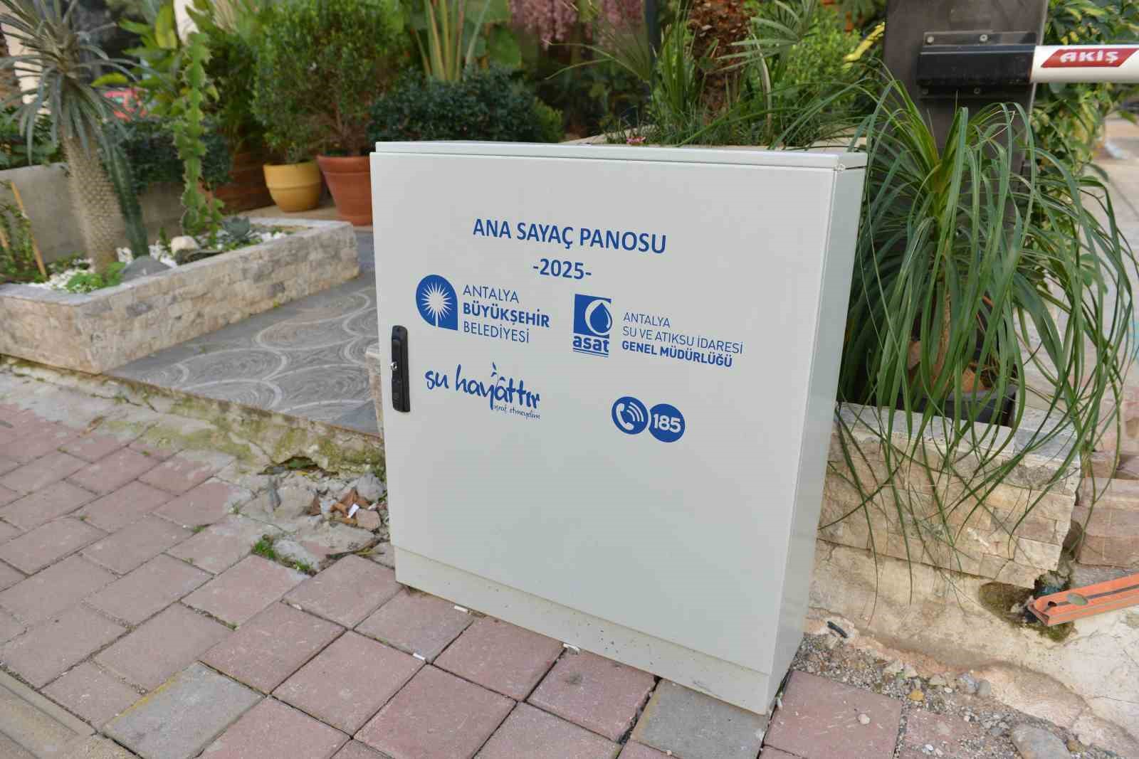 ASAT’tan su kayıplarına karşı ana sayaç uygulaması
