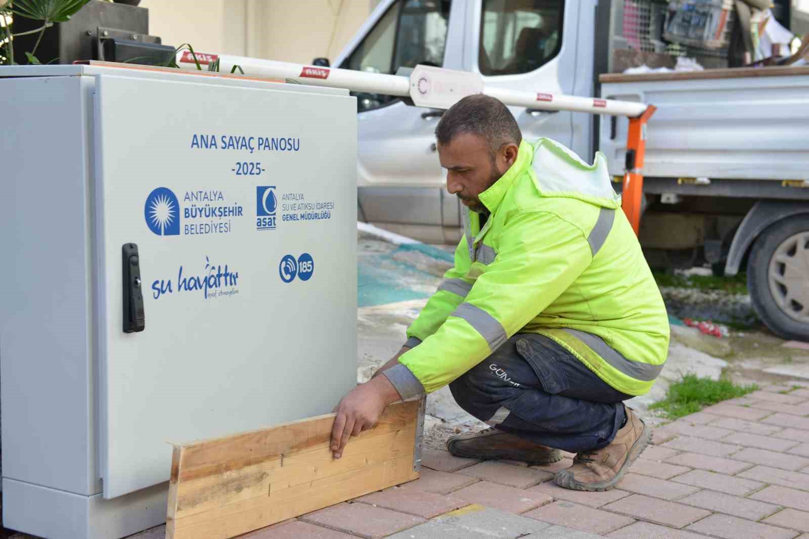 ASAT’tan su kayıplarına karşı ana sayaç uygulaması
