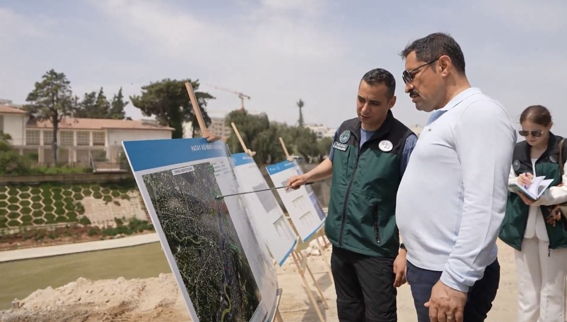 Asi Nehri ıslah ve taşkın önleme projesinde çalışmalar sürüyor
