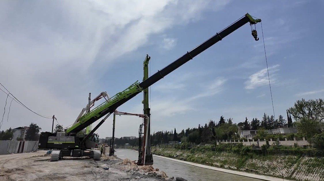 Asi Nehri ıslah ve taşkın önleme projesinde çalışmalar sürüyor
