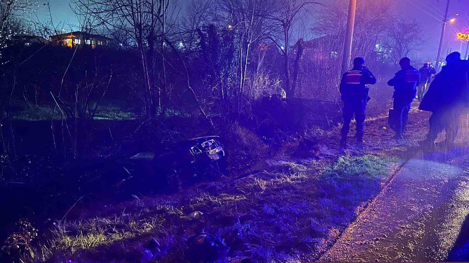 Aşırı yağış kazayı beraberinde getirdi: 6 kişi yaralandı
