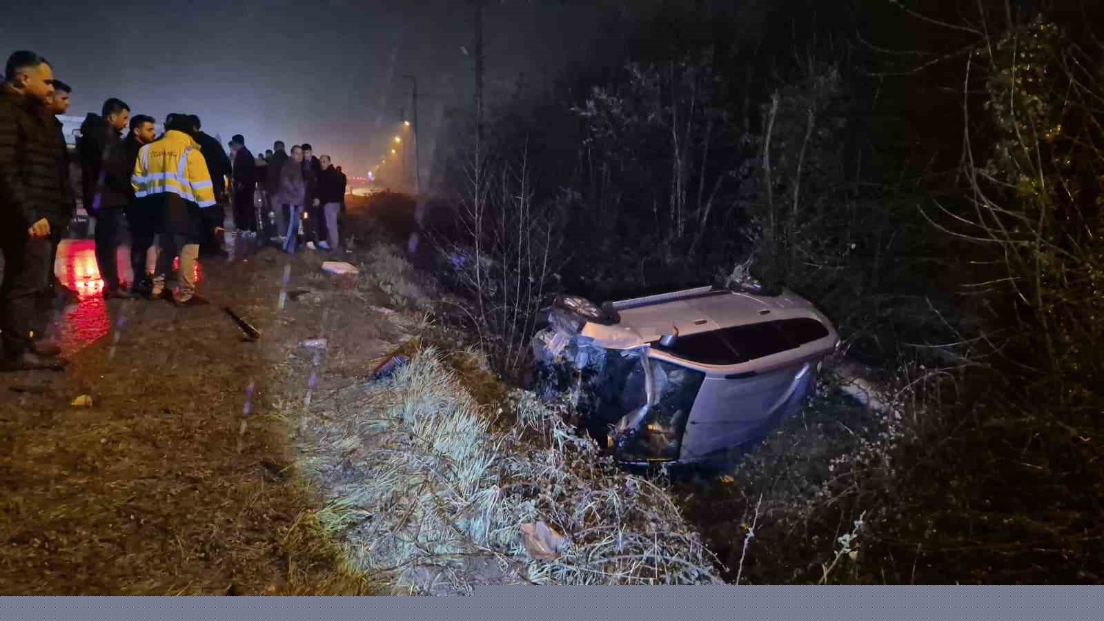 Aşırı yağış kazayı beraberinde getirdi: 6 kişi yaralandı
