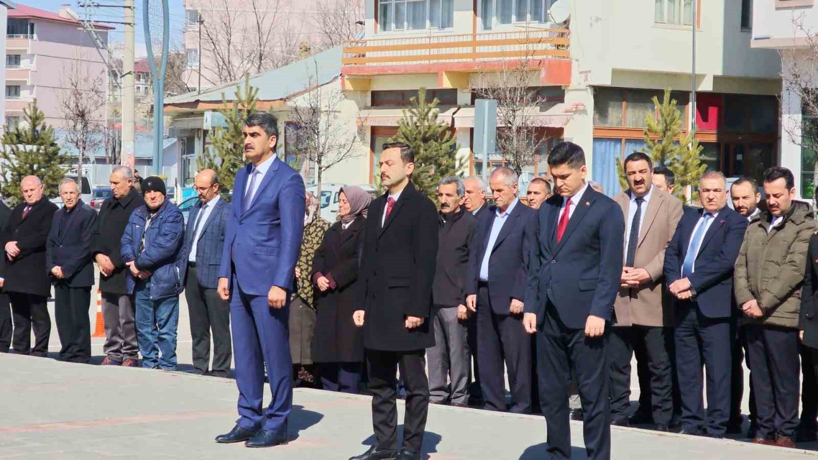 Aşkale’de Çanakkale şehitleri dualarla anıldı
