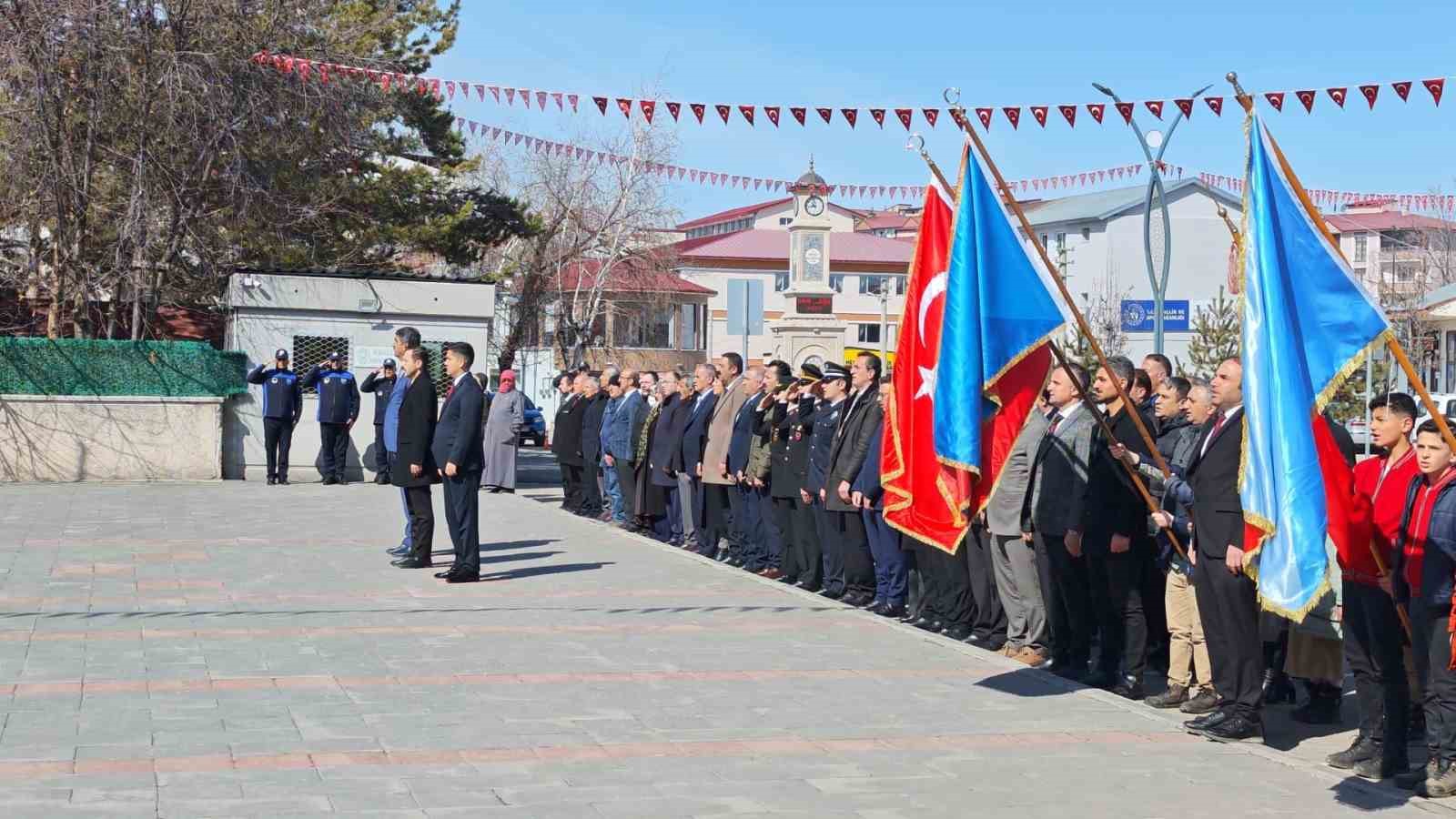 Aşkale’de Çanakkale şehitleri dualarla anıldı
